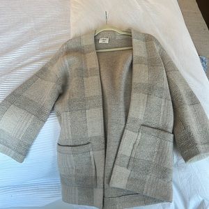 Aritzia Wilfred jacket cardigan sweater